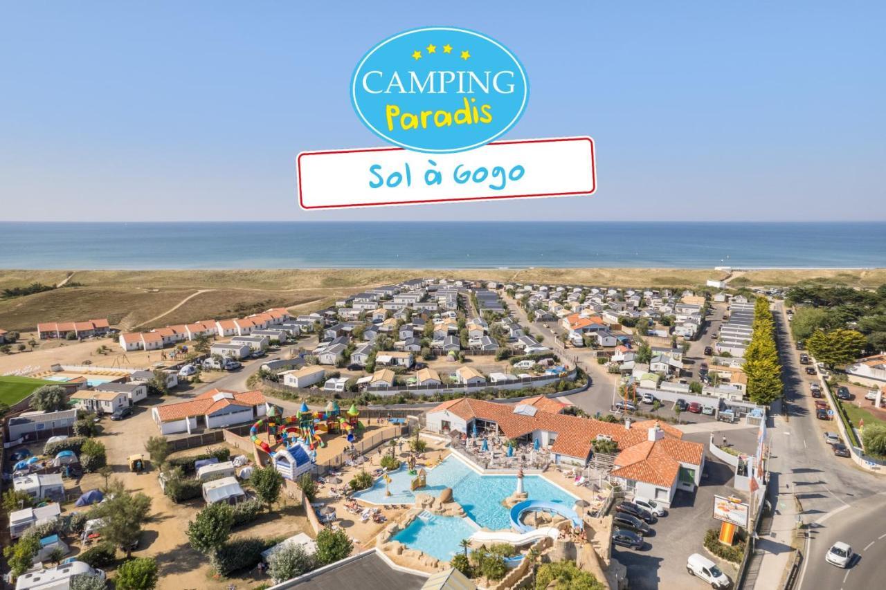 Hotel Camping Paradis Sol A Gogo Saint-Hilaire-de-Riez Exterior foto