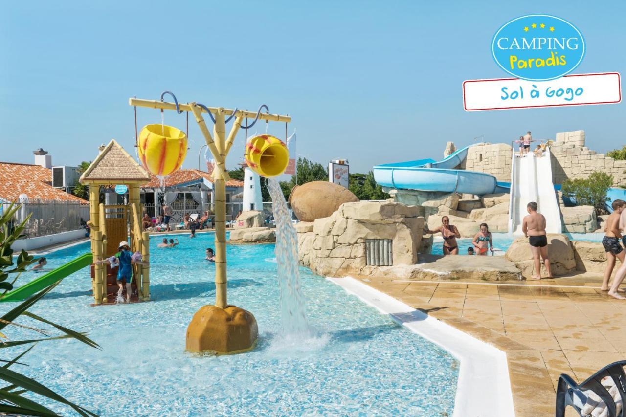 Hotel Camping Paradis Sol A Gogo Saint-Hilaire-de-Riez Exterior foto